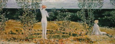 Montauk door Childe Frederick Hassam