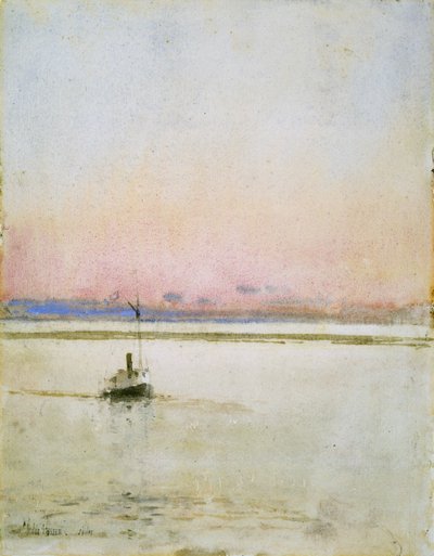 Zonsondergang door Childe Frederick Hassam