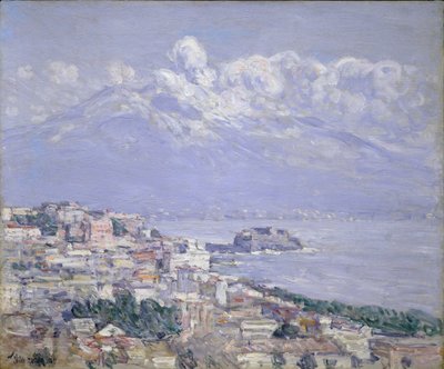 Vesuvius door Childe Frederick Hassam