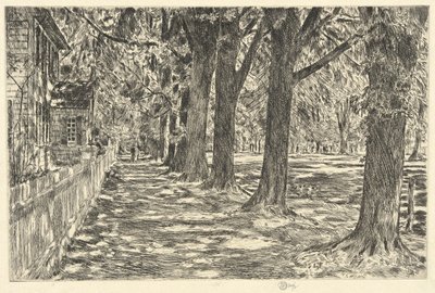 Easthampton, 1917 door Childe Hassam