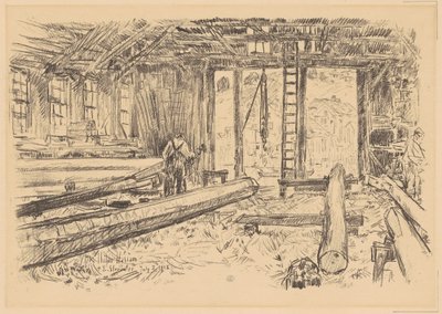 De Sparwinkel, Gloucester door Childe Hassam