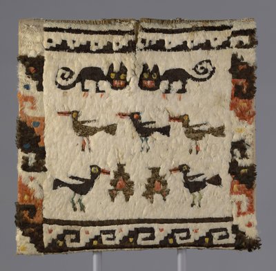 Gevederde tuniek, A.D. 1470-1532 door Chimu Culture