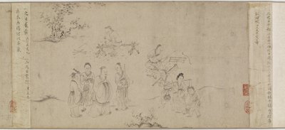 Illustraties van de zevende maand uit de Oden van Bin, Song-dynastie of Yuan-dynastie, midden 13e-midden 14e eeuw door Chinese School