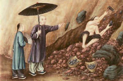 Zoeken naar ijzererts door Chinese School