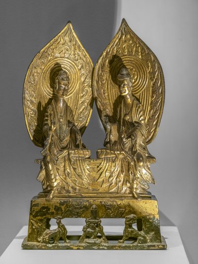 Shakyamuni en Prabhutaratna. China, Noordelijke Wei-dynastie, 3e jaar van Xiping door Chinese School