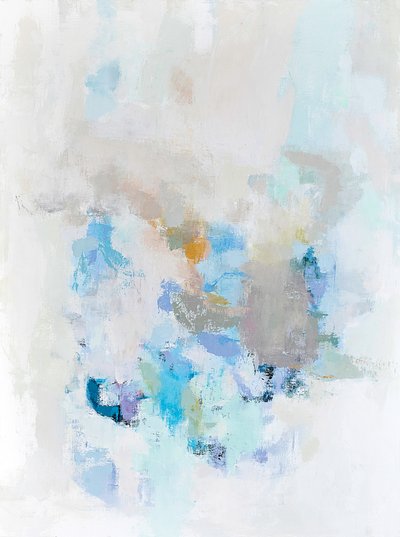 Abstracte compositie, Vipassana serie, 2019 door Ching Fun Tso