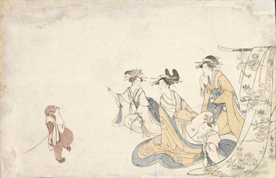 Zonder titel door Chobunsai Eishi