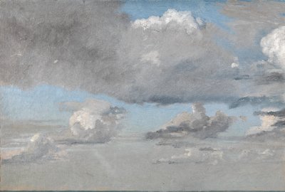 Studie van wolken door Christen Købke