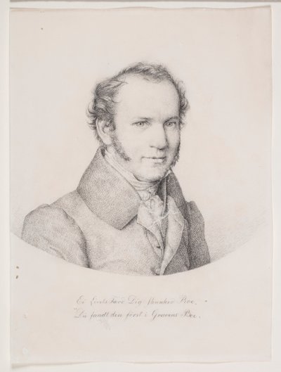 Portret van Niels Schyth door Christen Købke