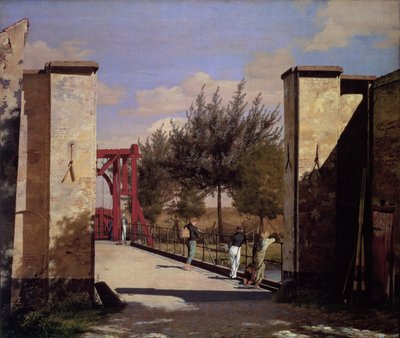 De Noordpoort van de Citadel, 1834 door Christen Schjellerup Kobke