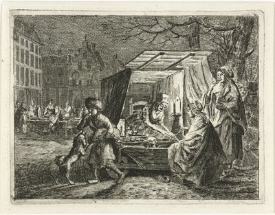 Oliebollenkraam door Christiaan Meijer