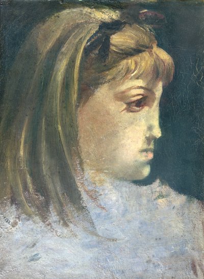 Misia Sert (1872-1950) in de stijl van Manet door Christian Bérard