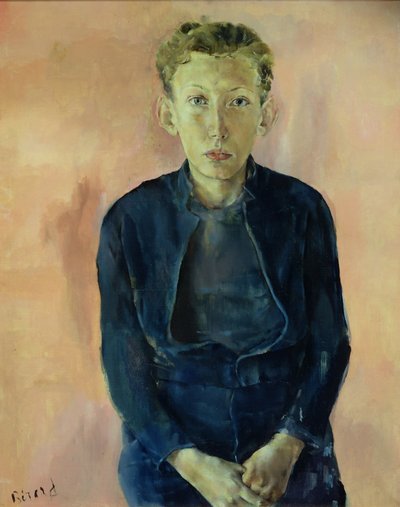 Portret van een jongeling door Christian Bérard