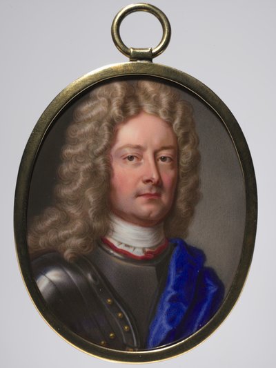 Portret van John Churchill, 1e Hertog van Marlborough, 1715 door Christian Friedrich Zincke