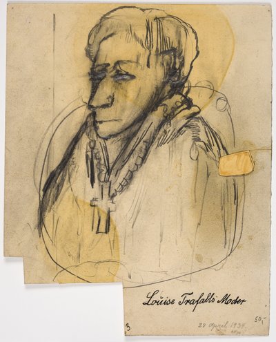 "Louise Trafalls moeder" door Christian Kongstad Petersen