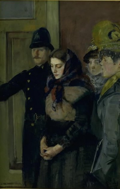 Albertine door Christian Krohg