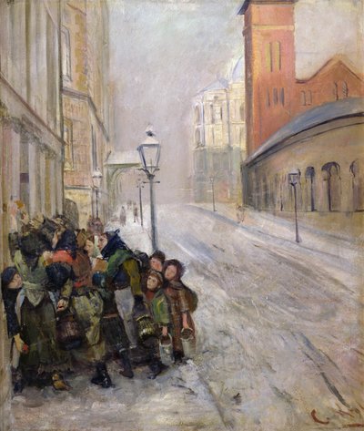 De strijd om te overleven door Christian Krohg
