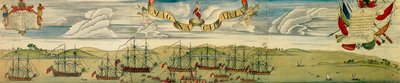 Een Perspectief van de Blokkade van de Haven van Boston door Christian Remick