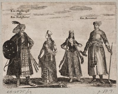 Een Hassanist of Indiër en een Benian door Christian Rothgiesser