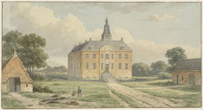 Het Huis Nettelhorst, bij Lochem door Christianus Hendricus Hein