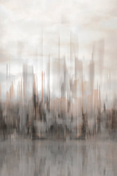 Abstract: Weerspiegeling van de stad door Christina Sillen