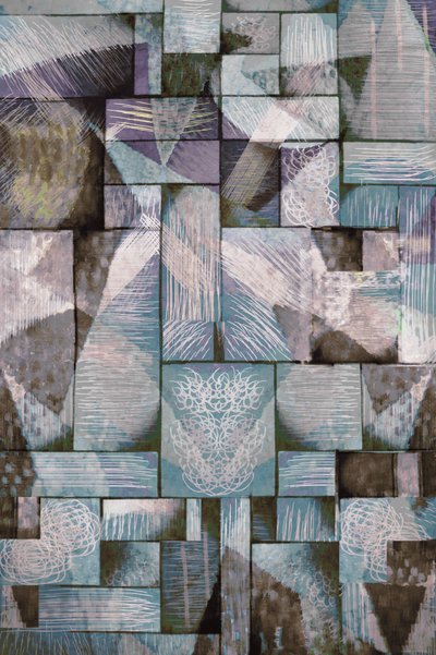 Abstracte geometrische sereniteit door Christina Sillen
