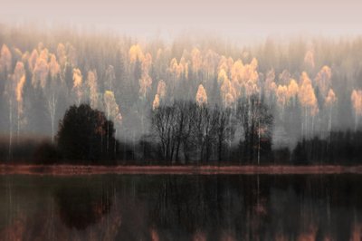 Mistige herfstreflecties door Christina Sillen