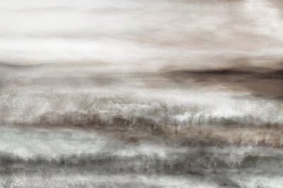 Door de wind geteisterde golven door Christina Sillen