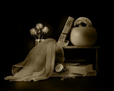 Memento Mori - Stilleven door Christine SUISSIA