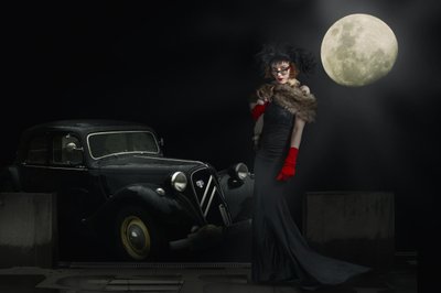 Elegantie bij maanlicht door Christine von Diepenbroek