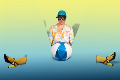 Levendige zomerse popart door Christine von Diepenbroek