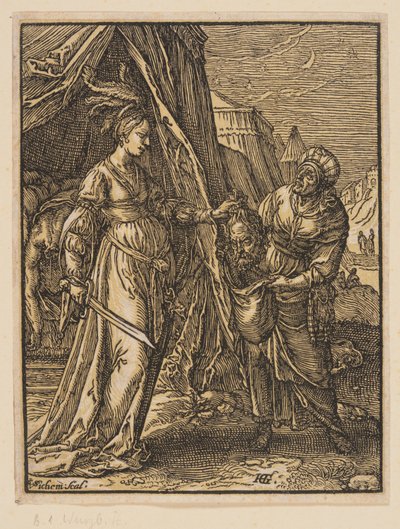 Judith met het hoofd van Holofernes door Christoffel van Sichem I