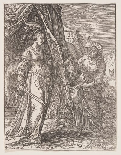 Judith met het hoofd van Holofernes door Christoffel van Sichem I