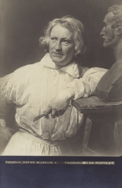 Bertel Thorvaldsen, Deense beeldhouwer door Christoffer Wilhelm Eckersberg