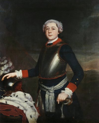 Leopold Friedrich Franz v. Anhalt-Dessau op jonge leeftijd door Christoph Friedrich Reinhold Lisiewski