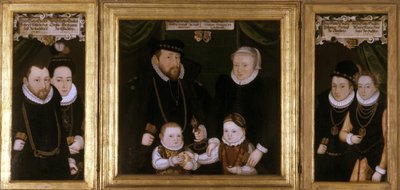 Drieluik van Johann Wilhelm von Sachsen door Christoph Leutolph