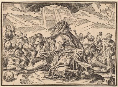 Christus Vertelt Zijn Discipelen over het Laatste Oordeel door Christoph Murer