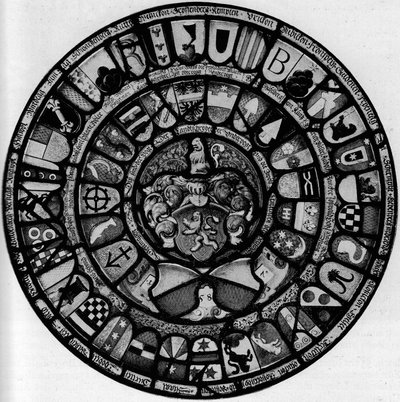 Groningiaevitrum1587i door Christoph Murer