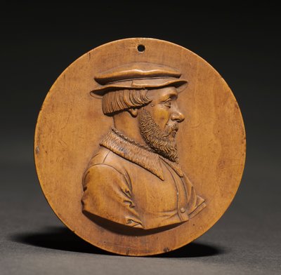 Portret van een Man, 1523-1536 door Christoph Weiditz