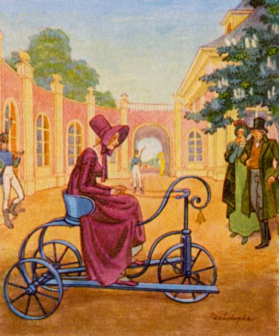 Handkar Rijden door Christophe (1856 1945)