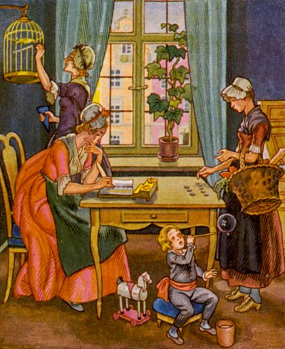 Haushaltsabrechnung door Christophe (1856 1945)