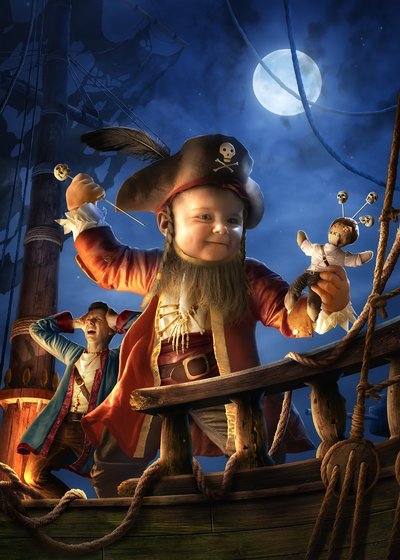 Het maanverlichte avontuur van de kleine piraat door Christophe Kiciak