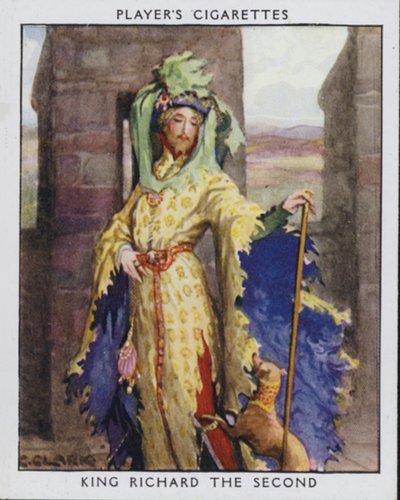 Koning Richard II door Christopher (after) Clark