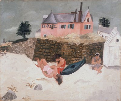La Plage Hotel, Ty-Mad, Treboul, 1930 door Christopher Wood