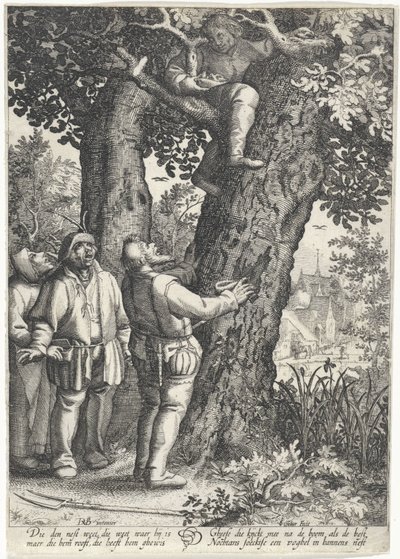 Vogelnestrover door Claes Jansz. Visscher (II)