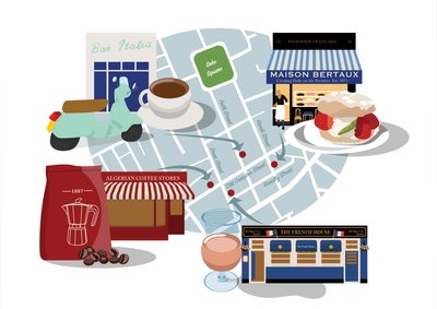 Soho Klassiekers voor Koffie, Cake en Wijn! door Claire Huntley
