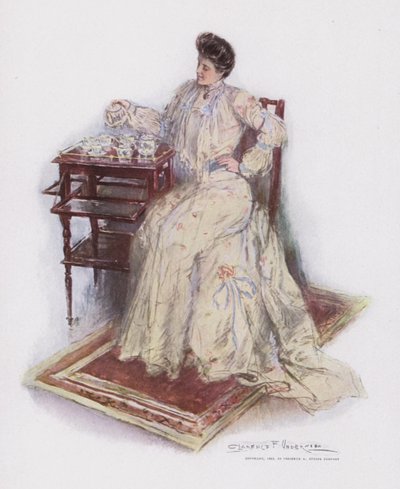 Boven de Theekopjes door Clarence F. Underwood