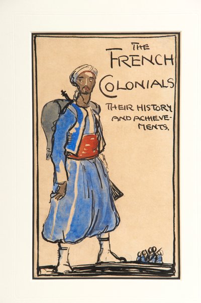 De Franse kolonialen, hun geschiedenis en prestaties, 1917 door Claud Lovat Fraser