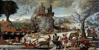 De vier elementen: Water door Claude Deruet