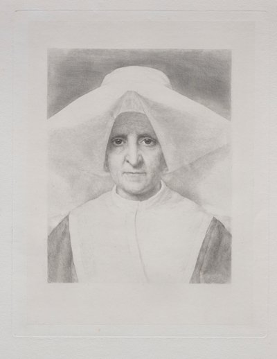 Zuster Rosalie, vooraanzicht door Claude Ferdinand Gaillard